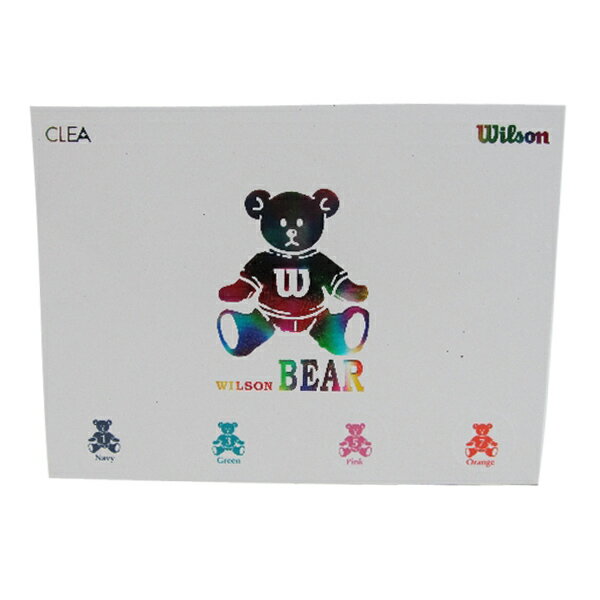 【SALE】 ウイルソン Wilson　BEAR　（ホワイト）　12個口