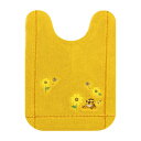 SENKO(センコー) となりのトトロ 花のバス停 トイレマット 約80×60cm イエロー 197534送料込!【代引・同梱・ラッピング不可】