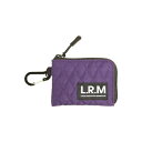 L.R.M リップステッチミニ財布 CMK19-0578 パープル