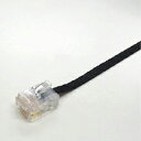 ミヨシ MCO カテゴリー6準拠フラットLANケーブル(3M) TWF-603BK
