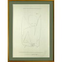 プリハード 複製画 クレー 忘れっぽい天使 額外寸法(69×54cm) 5406 【RCP】 送料込!【代引・同梱・ラッピング不可】