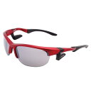 AirFly(エアフライ) ノーズパッドレススポーツサングラス オーバルレンズ レッド/ライトグレイ AF-102 C2【代引不可】 送料無料!