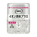 (まとめ)エステー 消臭力 クリアビーズイオン消臭プラス 無香料 本体 320g 1個【×10セット】 送料込!