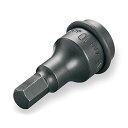 TONE インパクト用ヘキサゴンソケット 差込角12.7 4AH-10 10mm 15.0mm