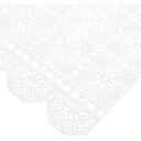 フリル付レースシートブロッサム ホワイト 33*250cm(1枚入)