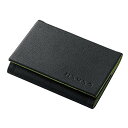 エレコム AirTag用 ケース MINIO レザー ウォレット AT-MNOSWBK(1個)【エレコム(ELECOM)】