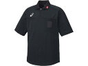 アシックス asics ハンドボ-ル レフリーシャツ ブラツク(90) L XH6003