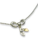 【送料無料】Mirai Tenshi 未来天使 リボン シルバー ペンダント ネックレス レディース ペンダント MIP1151CZ アクセサリー ジュエリー プレゼント シンプル 人気 ギフト 誕生日 女性 彼女 プレゼント 誕生日プレゼント 普段使い