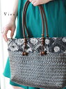【再入荷♪6月17日22時より】「Vieo」さりげなく、凛々しく〜かごバッグ〜