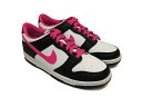 NIKE DUNK LOW GSWHITE/PNK FOIL...