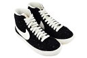 WMNS NIKE BLAZER MID SUEDE VNTG BLACK/SAIL ウィメンズ ナイキ ブレザー ミッド スエード ヴィンテージ