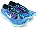WMNS NIKE FREE RN MOTION FLYKNIT GAMMA BLUE/WHITE-BLK-HYPR VLT ウィメンズ ナイキ フリー ラン モーション フライニット