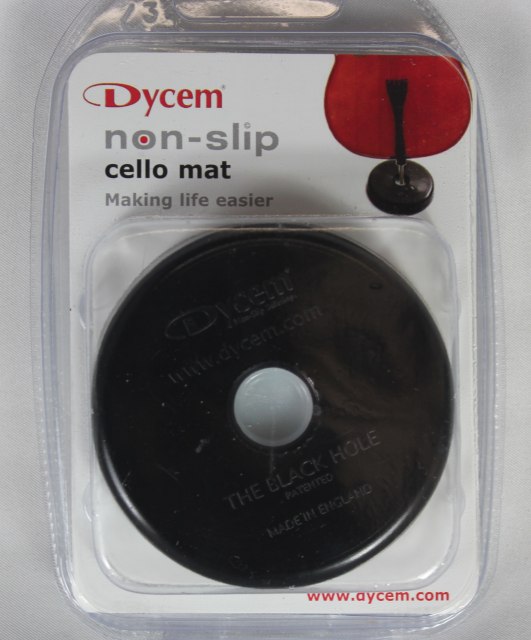 ブラックホール チェロ用エンドピン・ストップ Dycem　non-slip cello m…...:violinjp:10001354