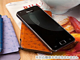 【メール便発送/今なら送料無料】【スマートフォン スマホ ケース】ANYMODE レザー調バッテリーカバー for GALAXY S II SC-02C(FOLIO) 【代引き不可】