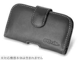 【送料無料】【レザーカバー/レザージャケット】【こだわりの高級レザー】PDAIR レザーケース for BlackBerry Bold 9900 ポーチタイプ(ブラック)