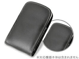 【送料無料】【レザーカバー/レザージャケット】【こだわりの高級レザー】PDAIR レザーケース for BlackBerry Bold 9900 バーティカルポーチタイプ(ブラック)