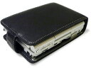 yz PDAIR Leather Case for Zaurus SL-C700 cJ^Cv(Black)