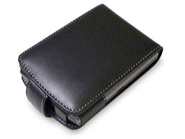 yzPDAIR Leather Case for Palm Tungsten T cJ^Cv(Black)y傤Ɓ0601z...