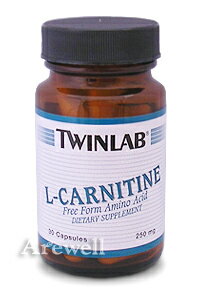 【ツインラボ社製】カルシウムをバランスよく含んだカルニチンL-カルニチン 250mg 60カプセル