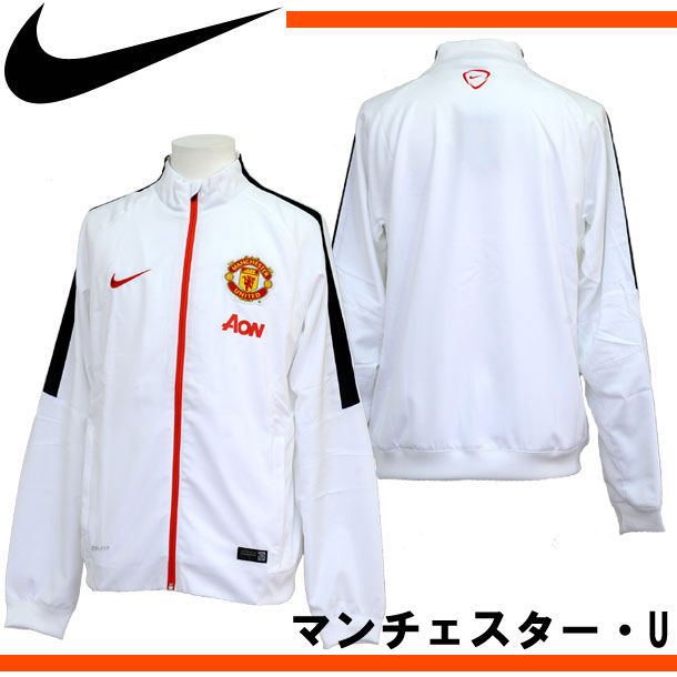 マンチェスターユナイテッド DRI-FIT MANU SQUAD サイドライン ウーブン ジャケット...:viva-sports:10160456