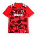 KIDS サッカー日本代表RENGI グラフィックトレーニングジャージー 半袖2【adidas】アディダス ジュニア JAPAN 代表ウェア17SS(CMX26-BI2184)*00