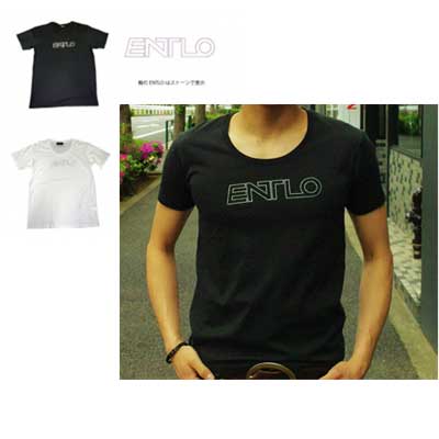 ストーンロゴTシャツ 【ENTLO】エントロ　半袖 特価（6415ent）