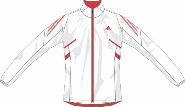 W ADIZERO JP クロスJKTアディダス陸上ウェア12SS（CU123）＜お取り寄せ商品の為、発送に2〜5日掛かります。＞