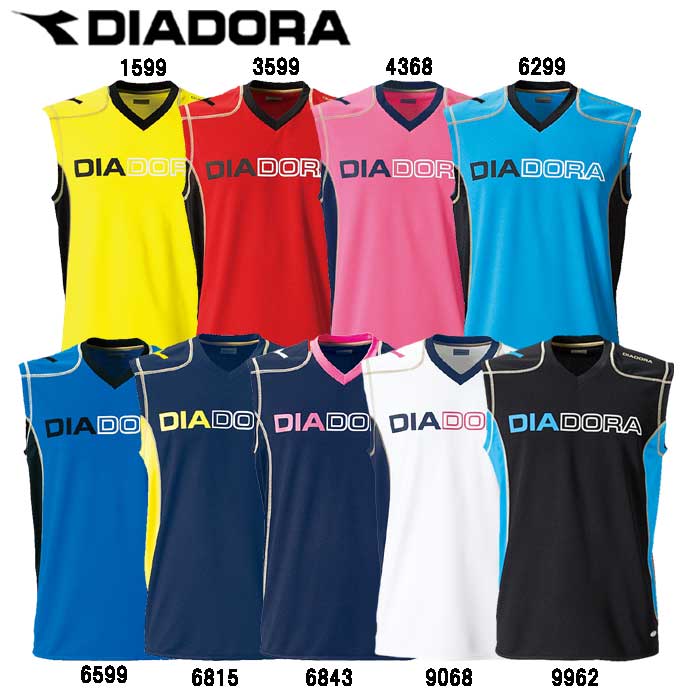 JR ノースリーブプラクティスシャツ【diadora】ディアドラ 特価プラシャツ ジュニア 12ss（fj2309）