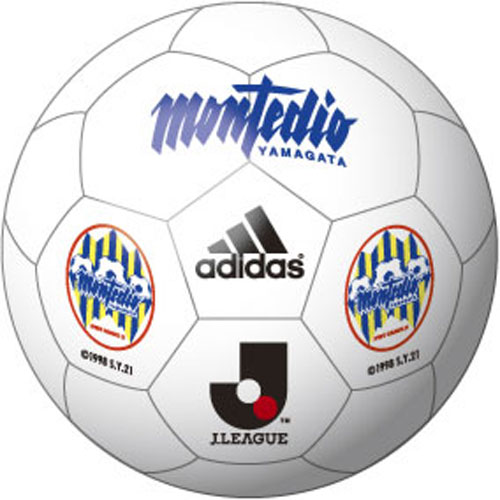 Jサインボールモンテディオ山形 アディダス サッカーボール マスコットボール（AMS21MY）＜発送に2〜3日掛る場合が御座います。＞