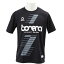 フットサルウェア トレーニングシャツ【BONERA】ボネーラフットサルプラクティクスシャツ(BNRTDT002-BLK)*20