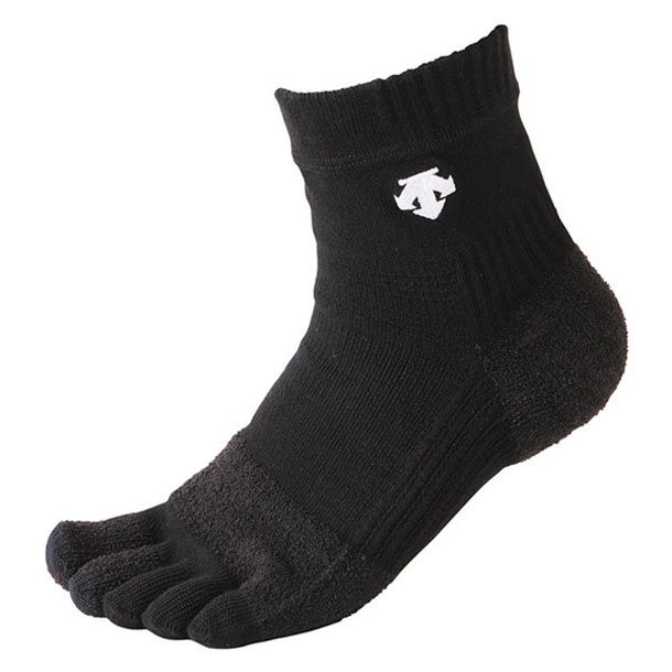 5FINGER SUPER SHORT SOCKS 5本指スーパーショートソックス【DESCENTE】デサントバレーソックス(DVB9532-BWH)*27の画像