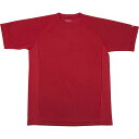 RAKUシャツ SPORTS 吸汗速乾 半袖 エンジ 4L【PHITEN】ファイテンボディケアハンソデTシャツ(JF899608)*00