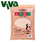 リブレフラワー(ブラウン) 500g　【玄米パウダー】【2980円以上で送料無料】【玄米超微粒粉末・深煎り焙煎タイプ】