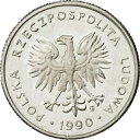 【極美品/品質保証書付】 アンティークコイン コイン 金貨 銀貨 [送料無料] [#429229] Poland, 2 Zlote, 1990, Warsaw, MS(65-70), Aluminum, KM:80.3