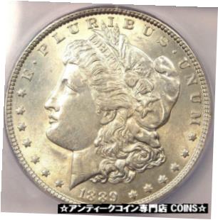 【極美品/品質保証書付】 アンティークコイン コイン 金貨 銀貨 [送料無料] 1889 VAM-5A Barwing Morgan Silver Dollar $1 - ICG MS63 - $1,000 Guide Value