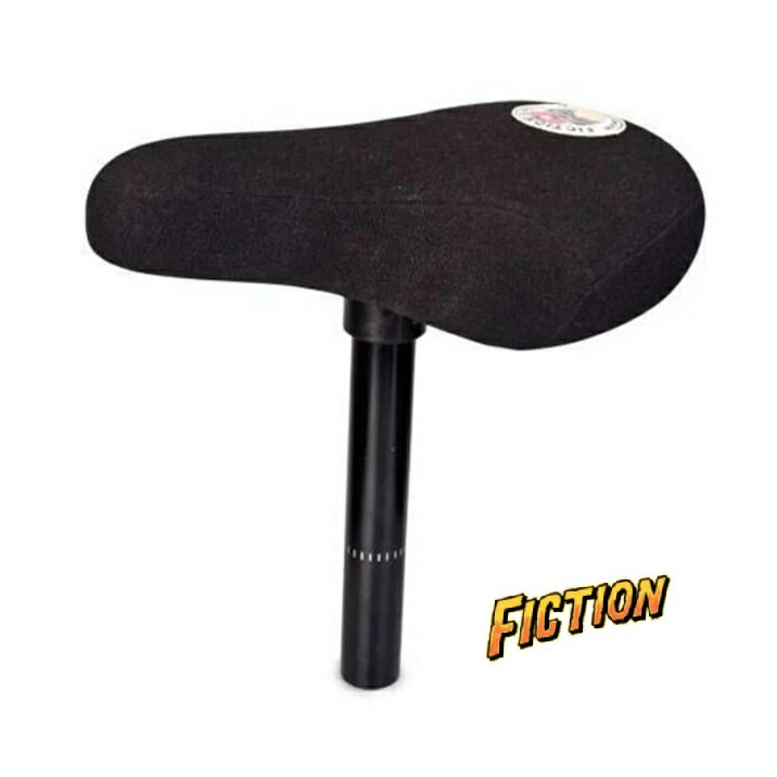 STOLEN BMX 自転車 シートFICTION MOTO SEAT COMBO, BLACK KEVLAR S783の画像