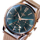 ヘンリーロンドン HENRY LONDON 腕時計 メンズ レディース ユニセックス クロノグラフ グリーン ストラトフォード STRATFORD 39mm