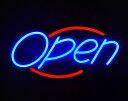 【デザイナーズチェア最大2000円OFFクーポン配布中】ネオン風 LED看板 OPEN オープン ネオンサイン インテリア ディスプレイ 雑貨 BAR バー 店舗 【NK-05】