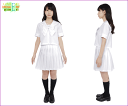 【レディ】カラーセーラー【白】【M】【セーラー服】【制服】【...