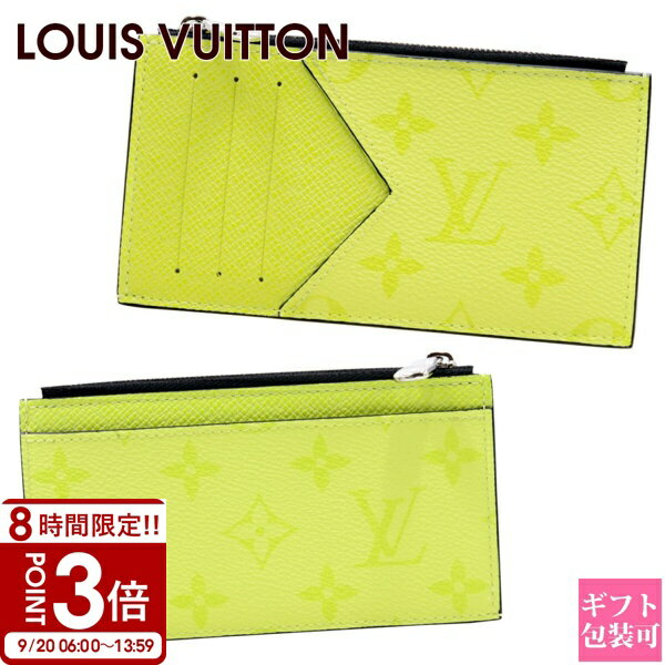 【P3倍】ルイヴィトン コインケース LOUIS VUITTON コインケース カードケース メンズ コインカード・ホルダー モノグラム タイガ レモネード M14109 コインケース ヴィトン コイン ケース ヴィトン カードケース ルイヴィトン 小銭入れ ヴィトン メンズ