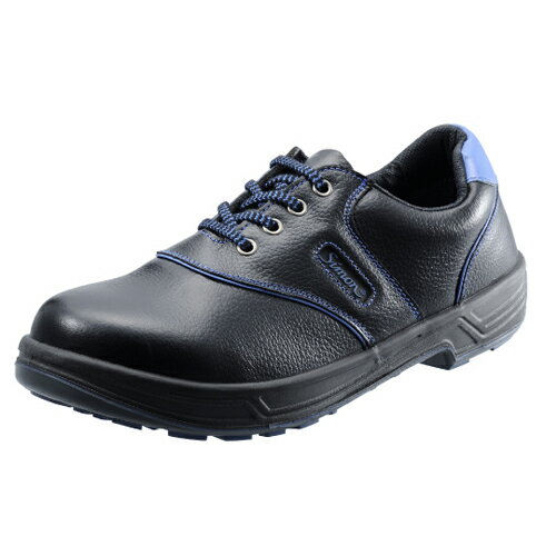 安全靴 作業靴 セーフティシューズ SL11-BL 黒/ブルー (23.5〜28.0cm（…...:w-shokai:10000675