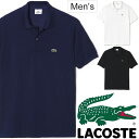 ラコステ LACOSTE メンズ ポロシャツ L.12.12 無地 半袖 定番 ワニ ワンポイント ロゴ カジュアル スポーツ ウェア 日本製 紳士・男性用/rP10/L1212A