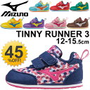キッズシューズ mizuno ミズノ タイニーランナー3 ベ...