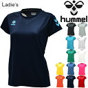 Tシャツ 半袖 レディース hummel ヒュンメル ワンポ...