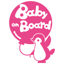 【Baby on board】 ペンギン ぺんぎん baby...
