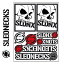 【SLEDNECKS スレッドネックス Face Your Fears Stiker Sheet】ステッカーシート/スノーモービル/Snowmobile/デカール/スカル/ドクロ/レッド/赤【フェイスユアフィアロゴステッカーシート】/【ポイント】05P03Dec16