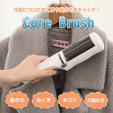 ケアブラシ ほこり取り 洋服用 衣類用 洋服ブラシ ワンタッチ スーツ ペットの毛 髪の毛 お出かけ前に ◇AY-D145