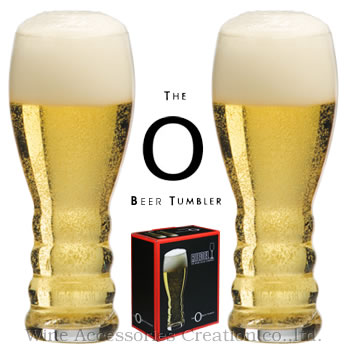 リーデル オーシリーズ ビールグラス 0414/11 オー・ビアー 2客セット美しい泡のために底部に微小なキズ“スパークリングポイント”が施されたビールグラス