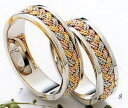 ★Tresoro【トレソロ】(7)63D74 wide 5.0mm&(8)63D74 wide 5.0mm(2本セット)マリッジリング・結婚指輪・ペアリング