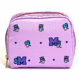 [割引クーポン] <strong>レスポートサック</strong> BT21 <strong>ポーチ</strong> レディース LeSportsac SQUARE COSMETIC BT21 MANG